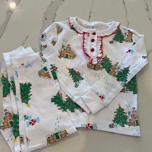 NWOT Little English Christmas Pajamas